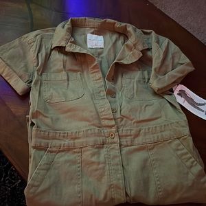 Olive Green Jumpsuit